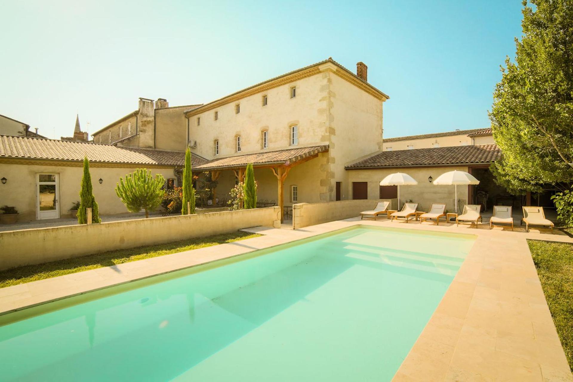 Une Chambre A La Maison Du Ballandreau Monségur Exterior foto